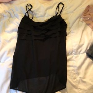 Black thin blouse